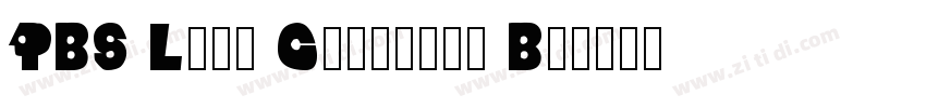 PBS Logo Cyrillic Bo字体转换